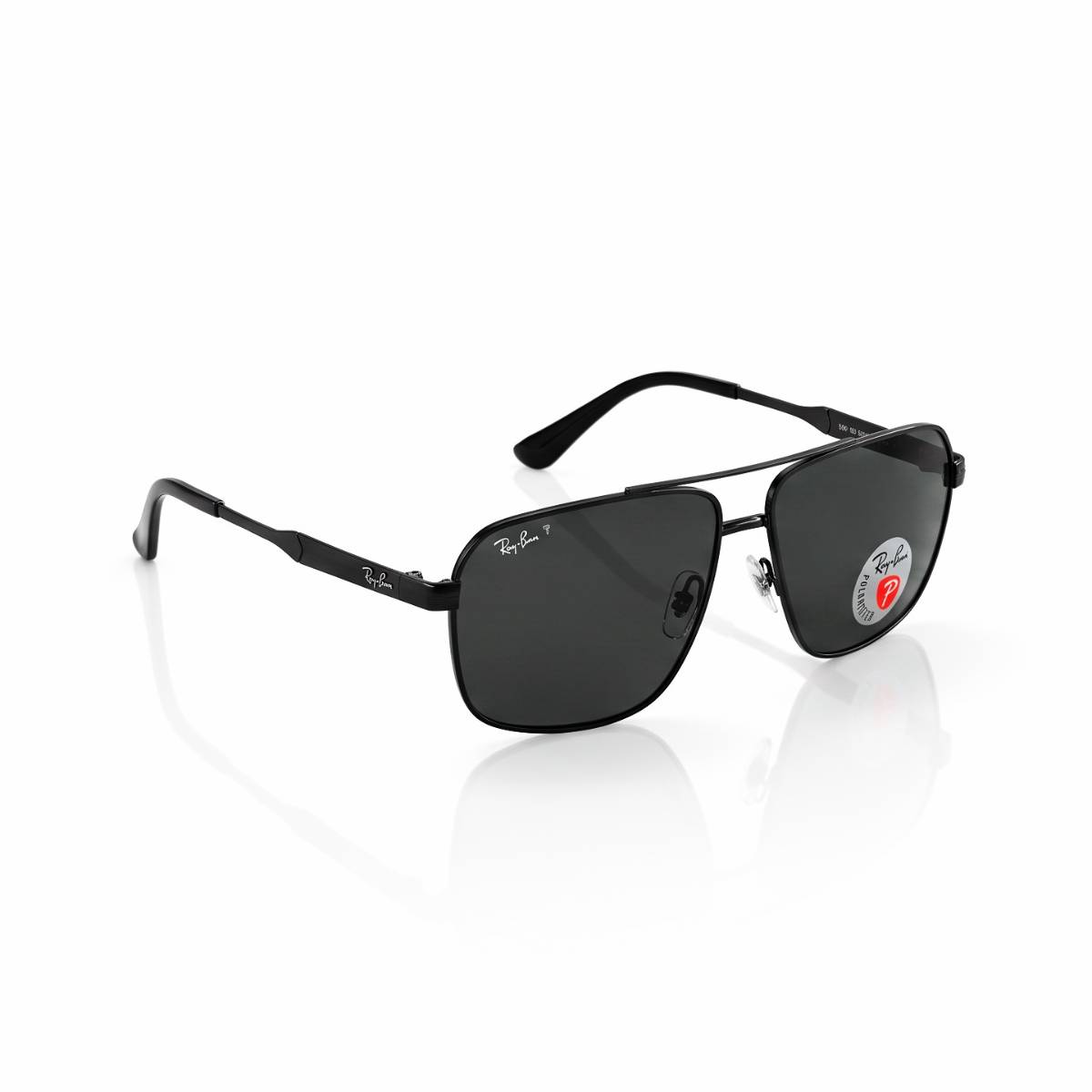 Ray-Ban Polarized Square Aviator Sunglasses