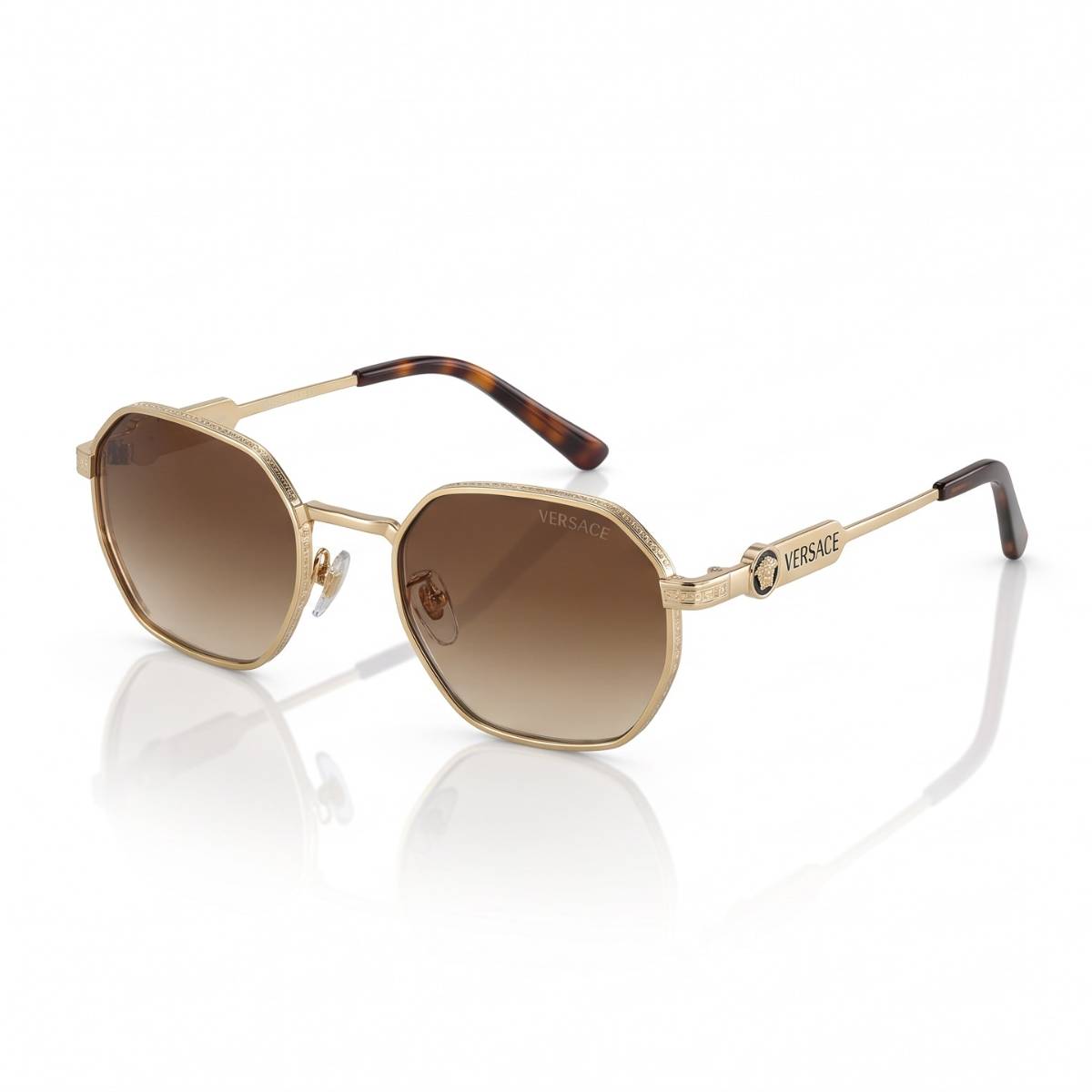 Versace Gold Gradient Sunglasses