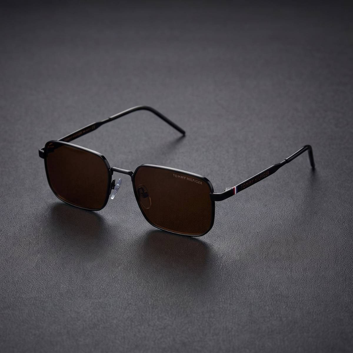 Tommy Hilfiger Square Metal Sunglasses view 2