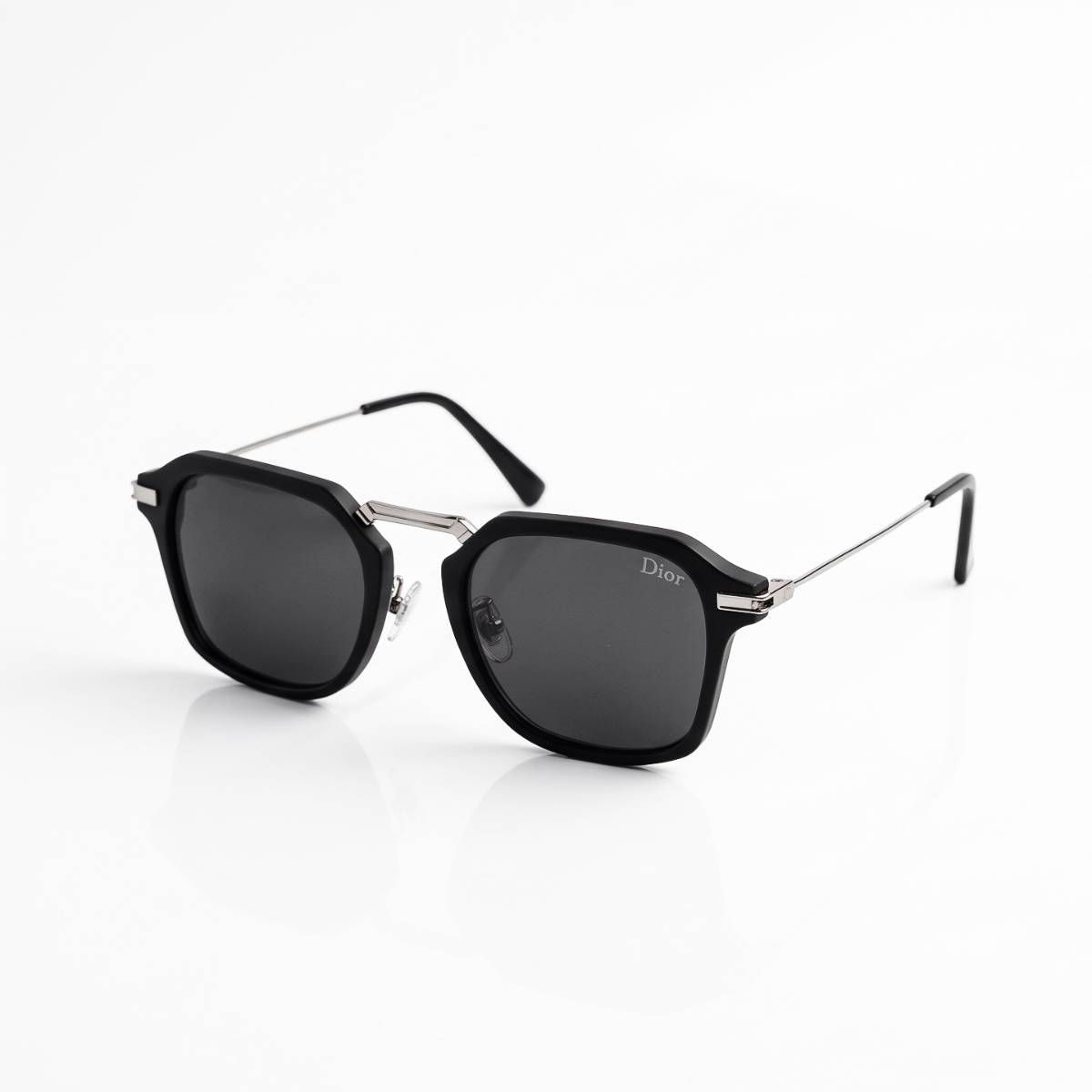 Dior Black Geometric Sunglasses