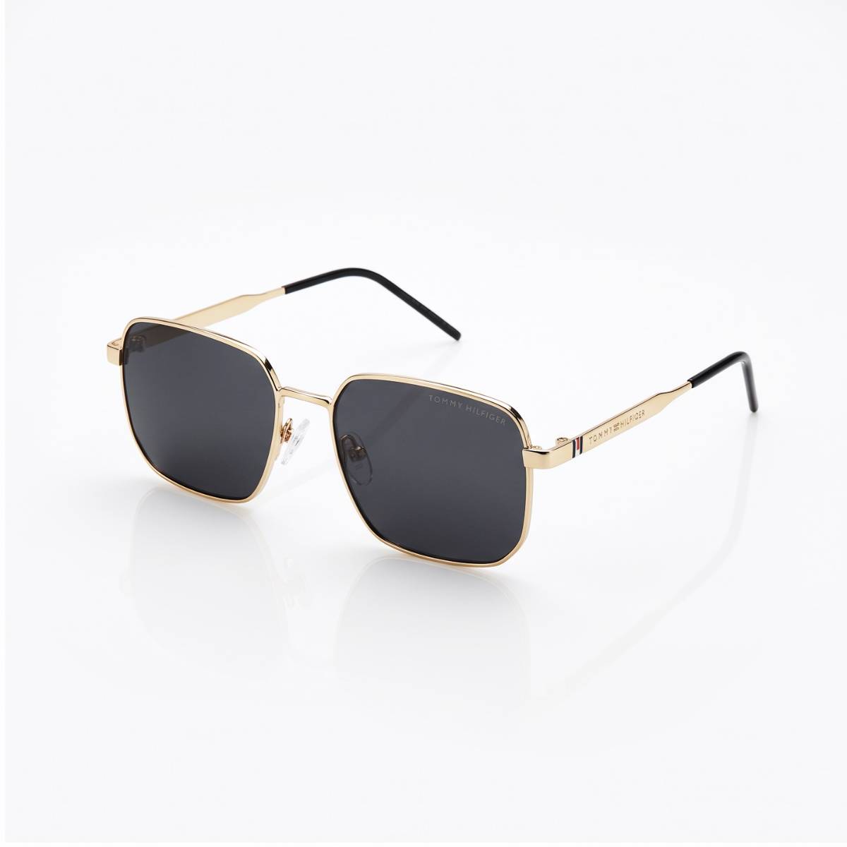 Tommy Hilfiger Gold Square Sunglasses - view 1