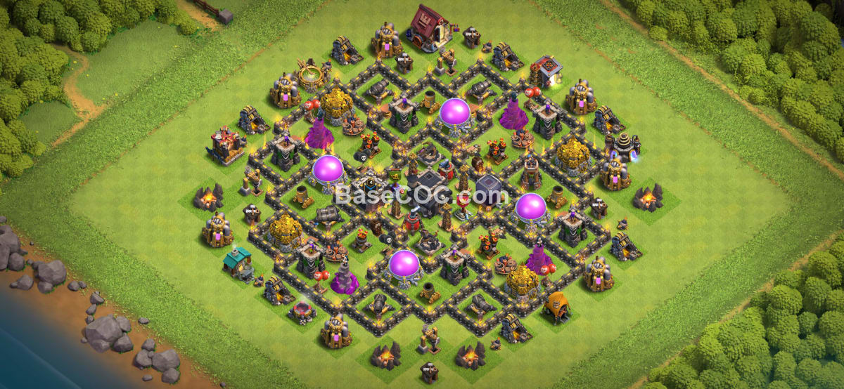 TH9 Hybrid Base Trophy and Farming 2026