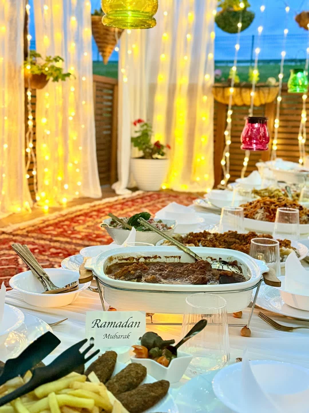 Event catering spread
