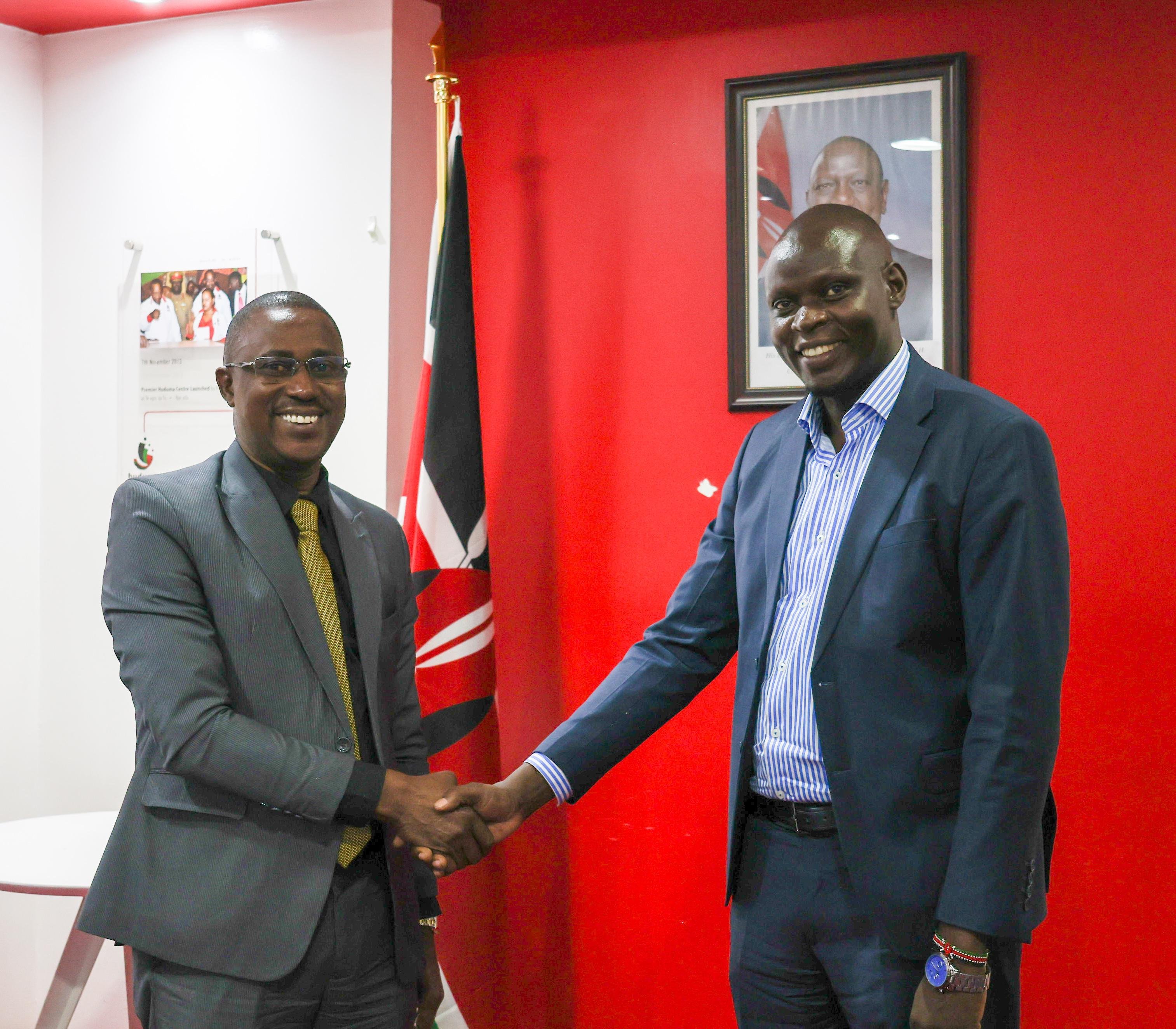 GDDC Executive Director Collaborates with Huduma Kenya CEO