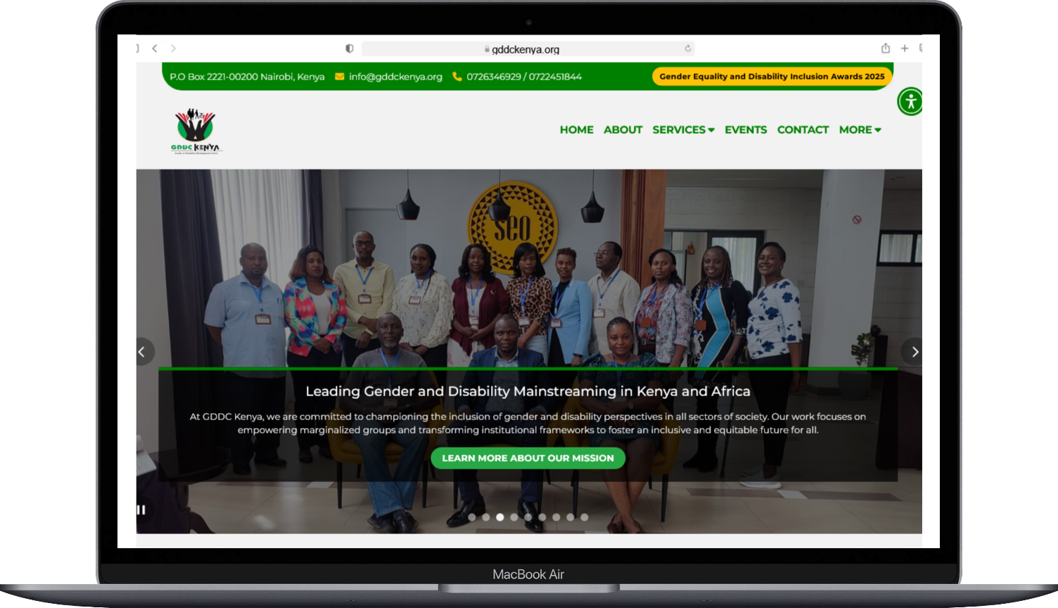 Website Design Example