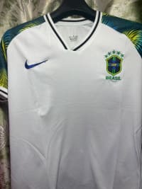 Brazil National Football Team Embroidered Edition Jersey — thumbnail