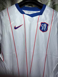 Nike Chelsea FC 2026/27 Player Version Third Jersey – White / Rush Blue / Global Red (Authentic Match Edition) — thumbnail
