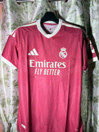 Adidas Real Madrid 26/27 Third Jersey – Wild Pink — thumbnail