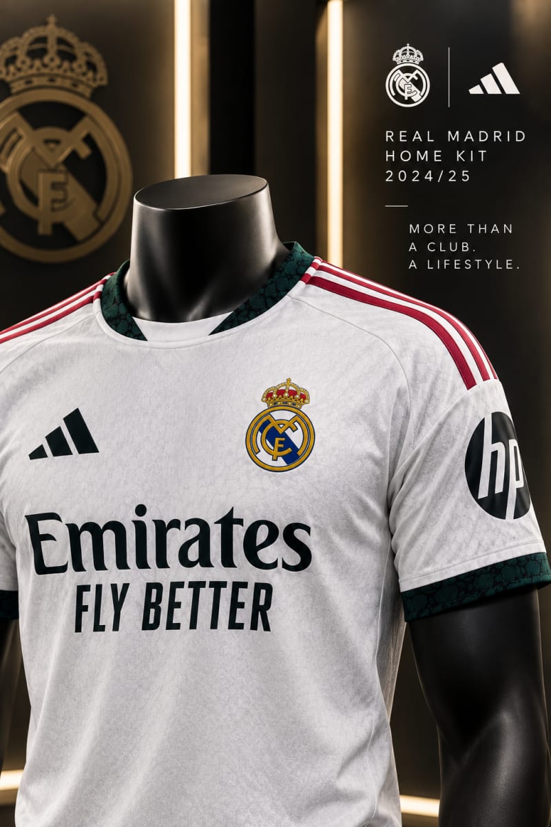 Real Madrid 26/27 Home Jersey