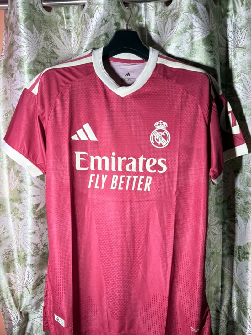 Adidas Real Madrid 26/27 Third Jersey – Wild Pink