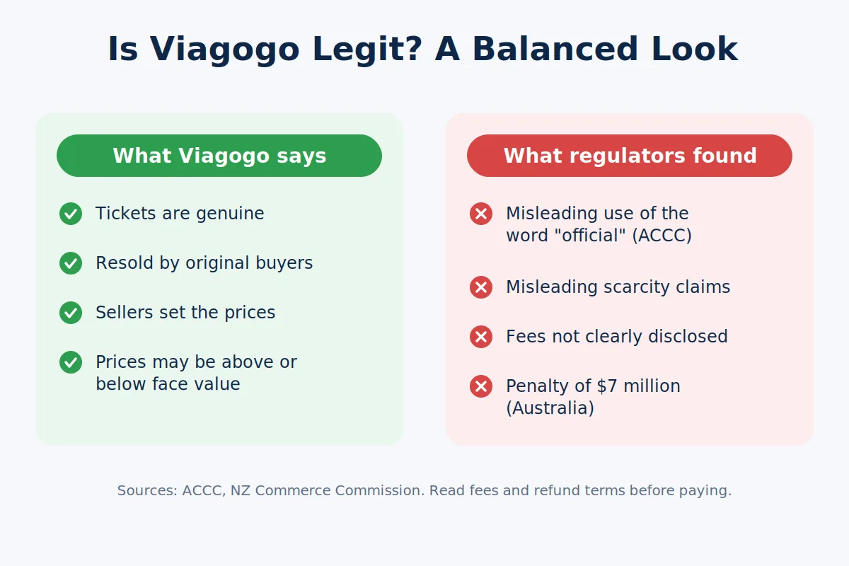 Balanced look at whether Viagogo is legit