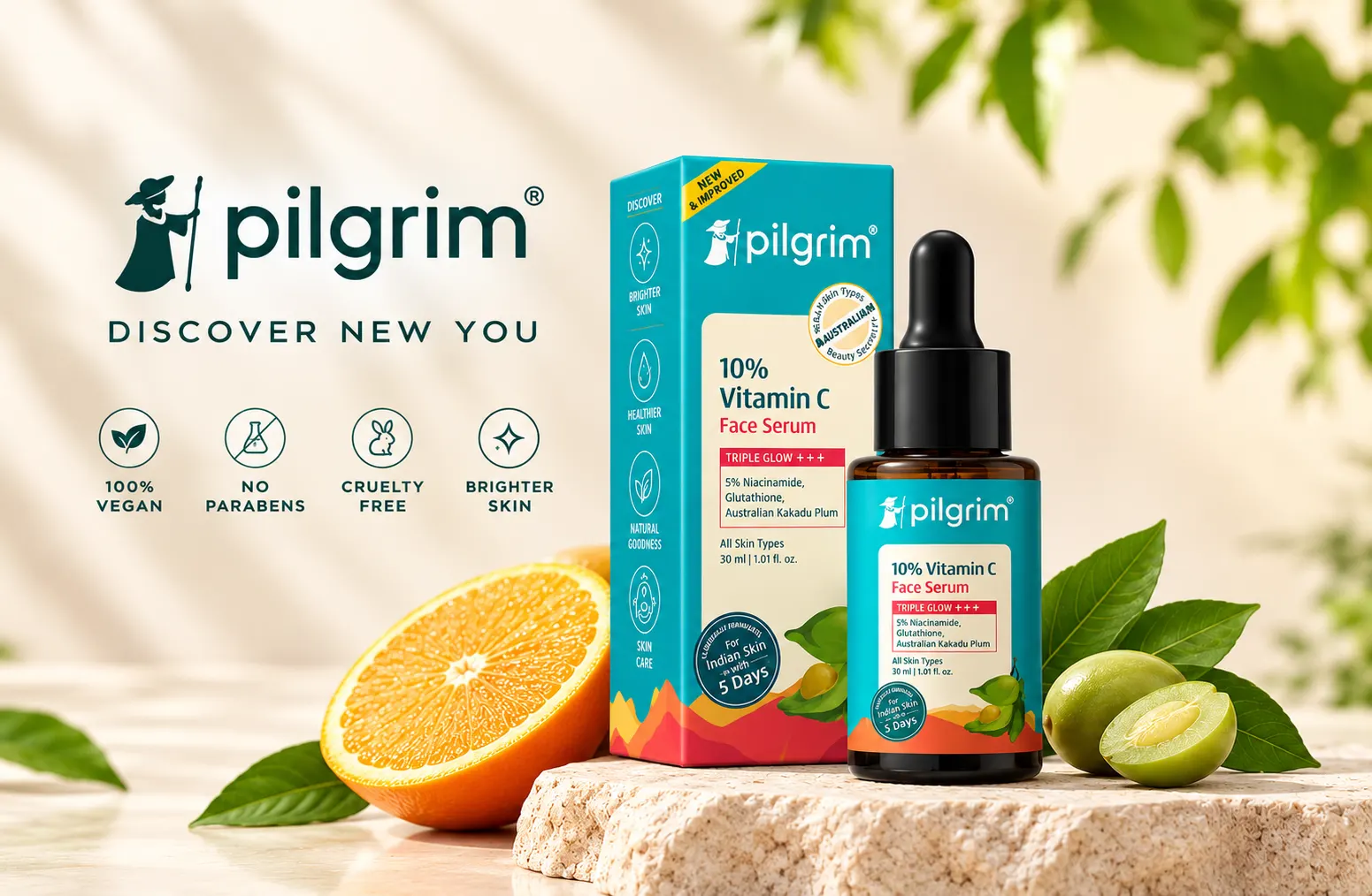 10% off Vitamin C Serum — Pilgrim Promo Code