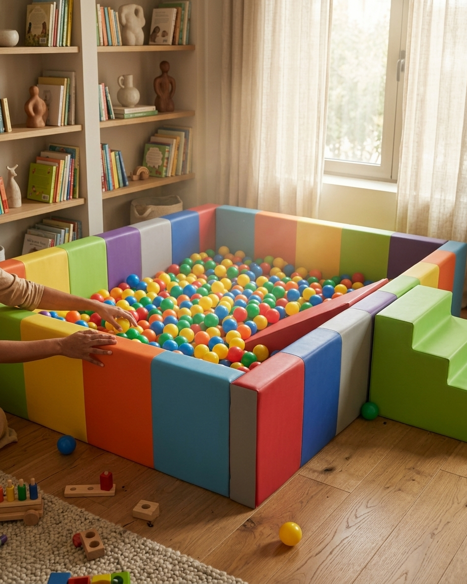 Classic Colorful Ball Pit view 3