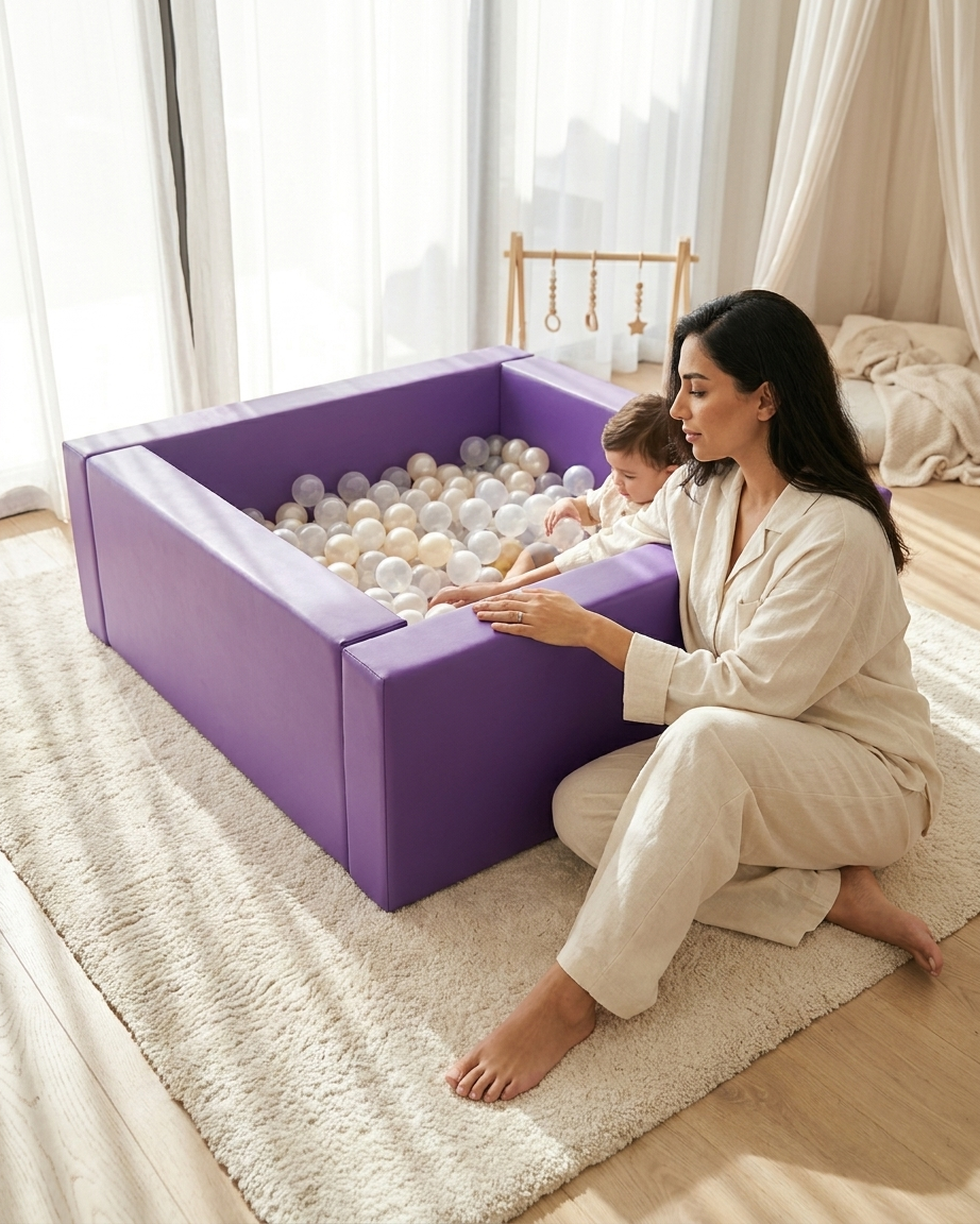 Classic Square Play Pit view 3