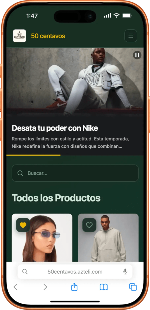 Azteli — Presencia digital