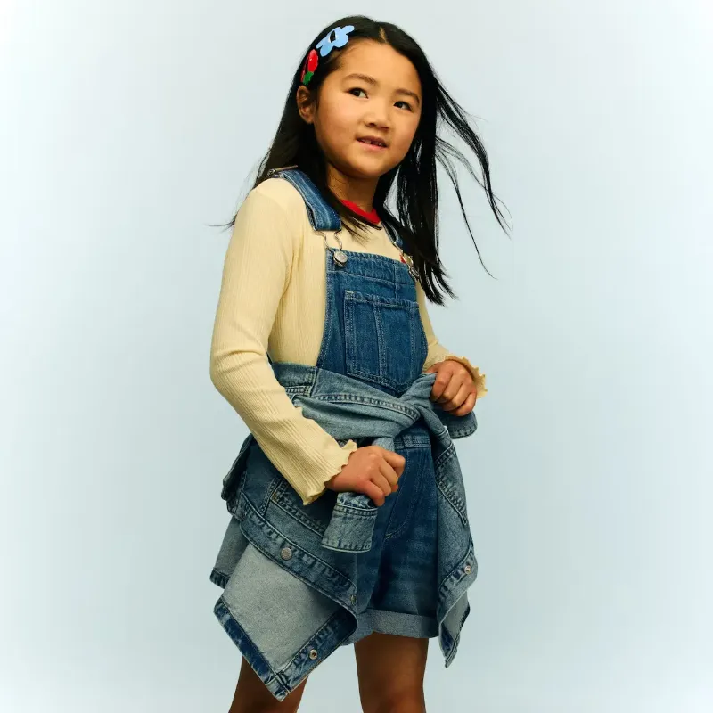 Imagen de Overol De Shorts En Denim