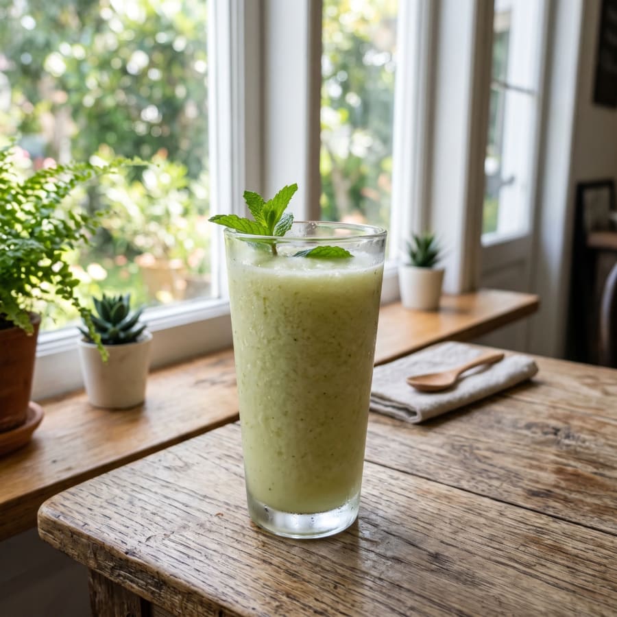 Smoothie Detox Piña-Menta