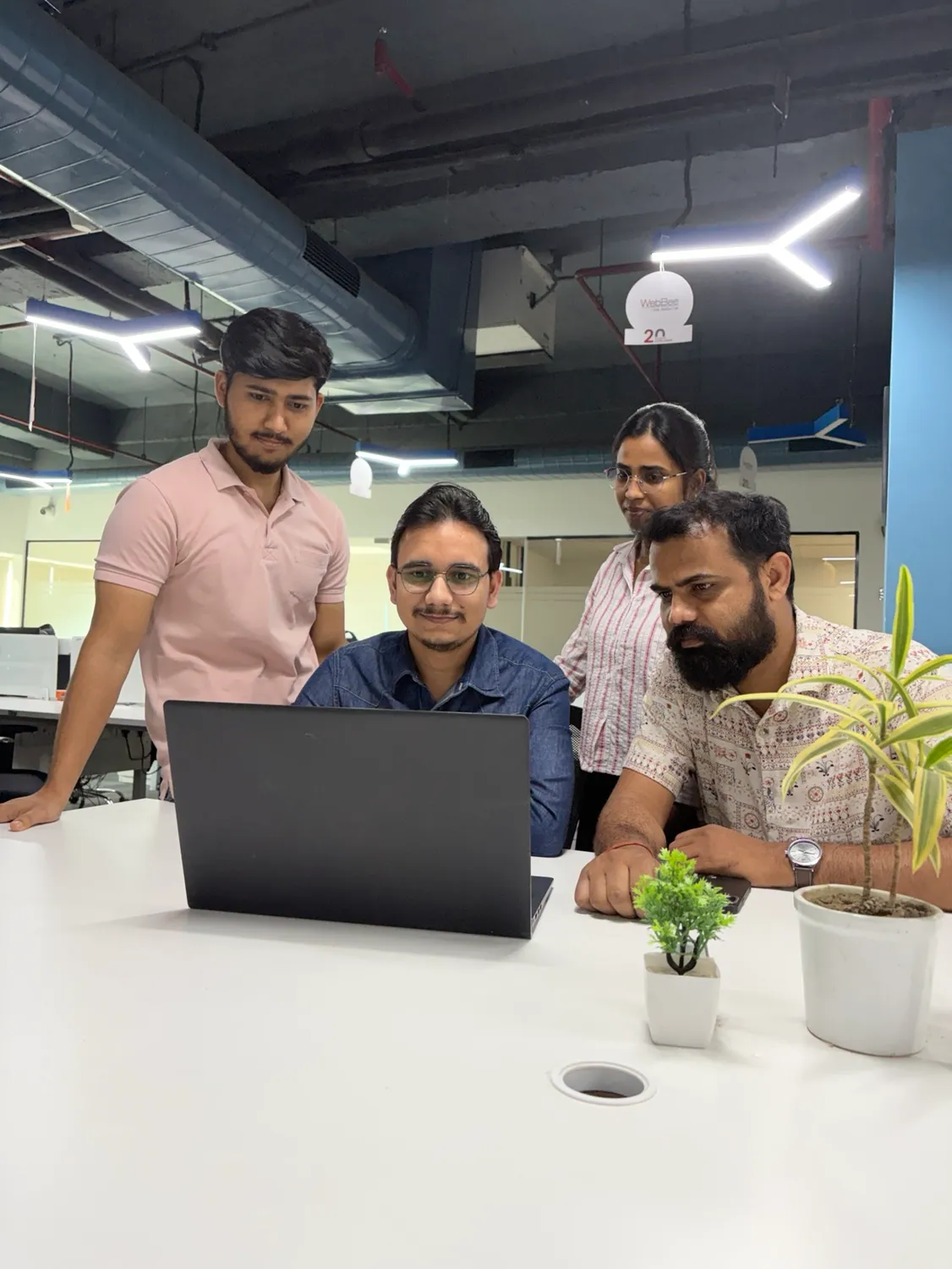 WebBee team meeting