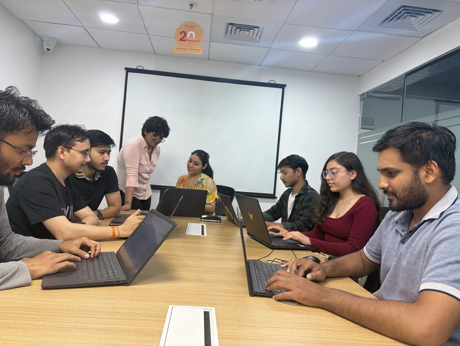 WebBee team members