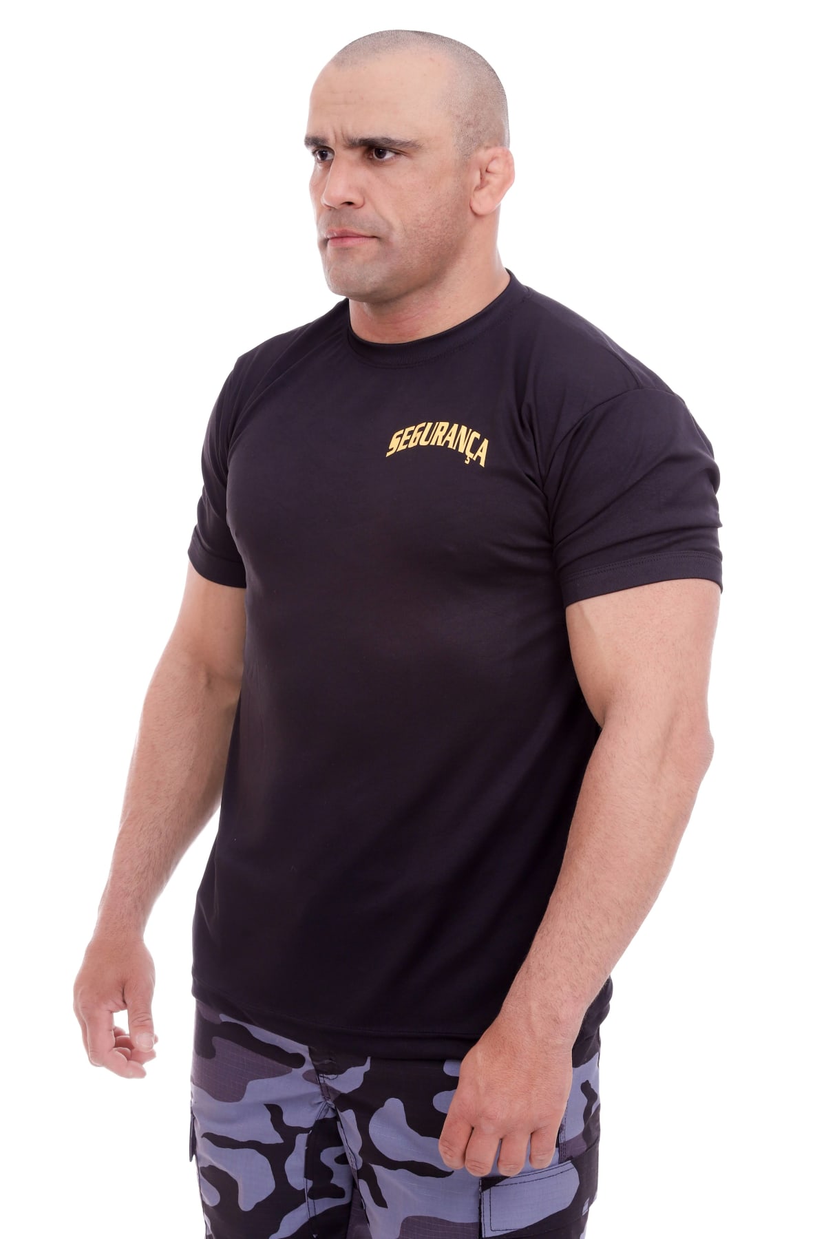 Camiseta Segurança - Escrito em Amarelo - Miniatura 2