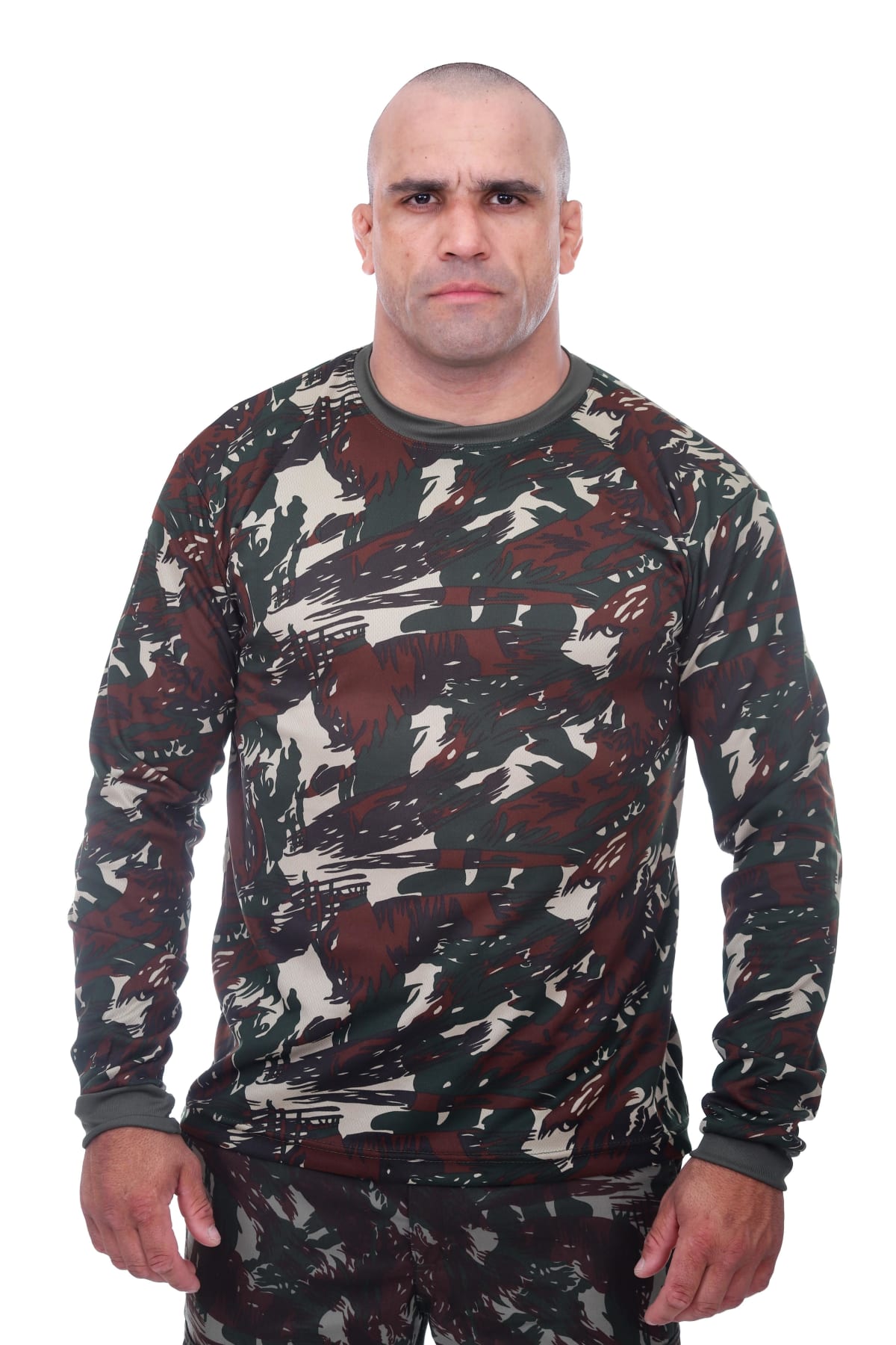 Camiseta Camuflada Trilobal Manga Longa Alta Solidez - Miniatura 4