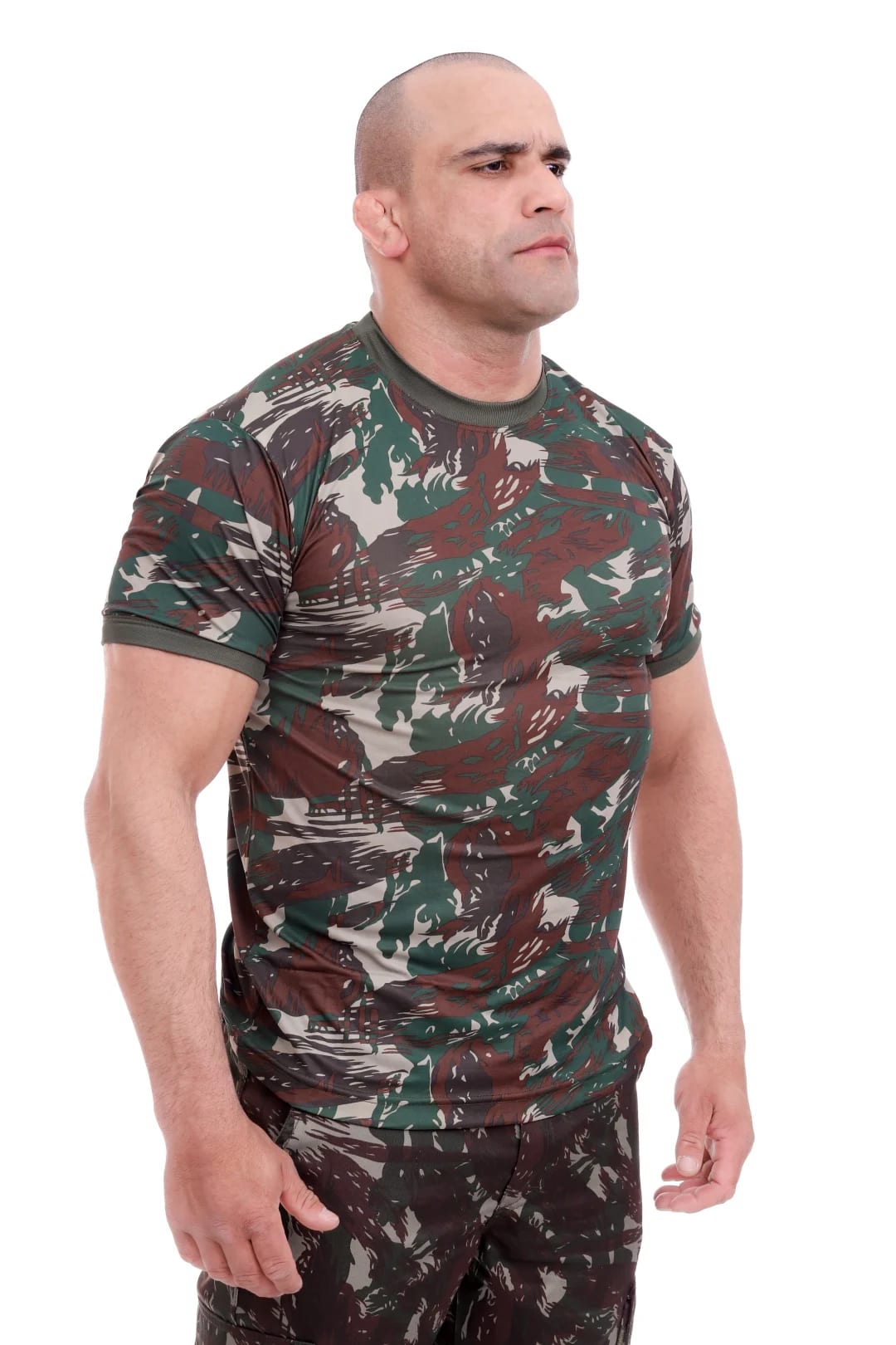Kit Camiseta Camuflada Dryfit Alta Solidez - Miniatura 3