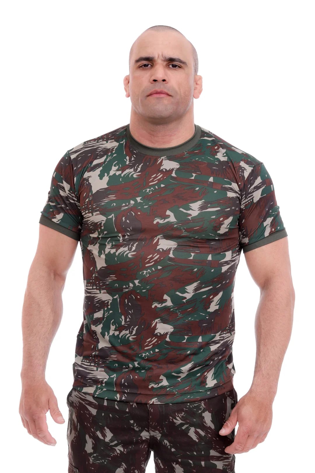Kit Camiseta Camuflada Dryfit Alta Solidez - Miniatura 4