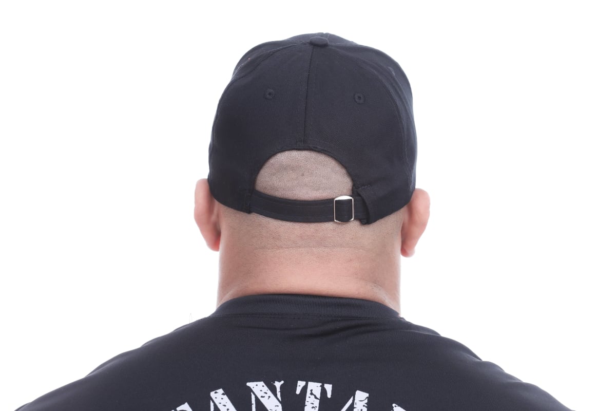 Boné Preto com Regulagem - Miniatura 3