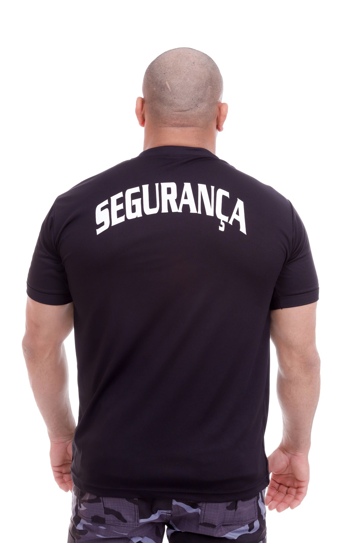 Camiseta Segurança - Escrito em Branco