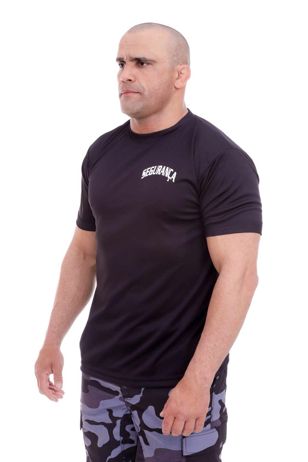 Camiseta Segurança - Escrito em Branco - Miniatura 2