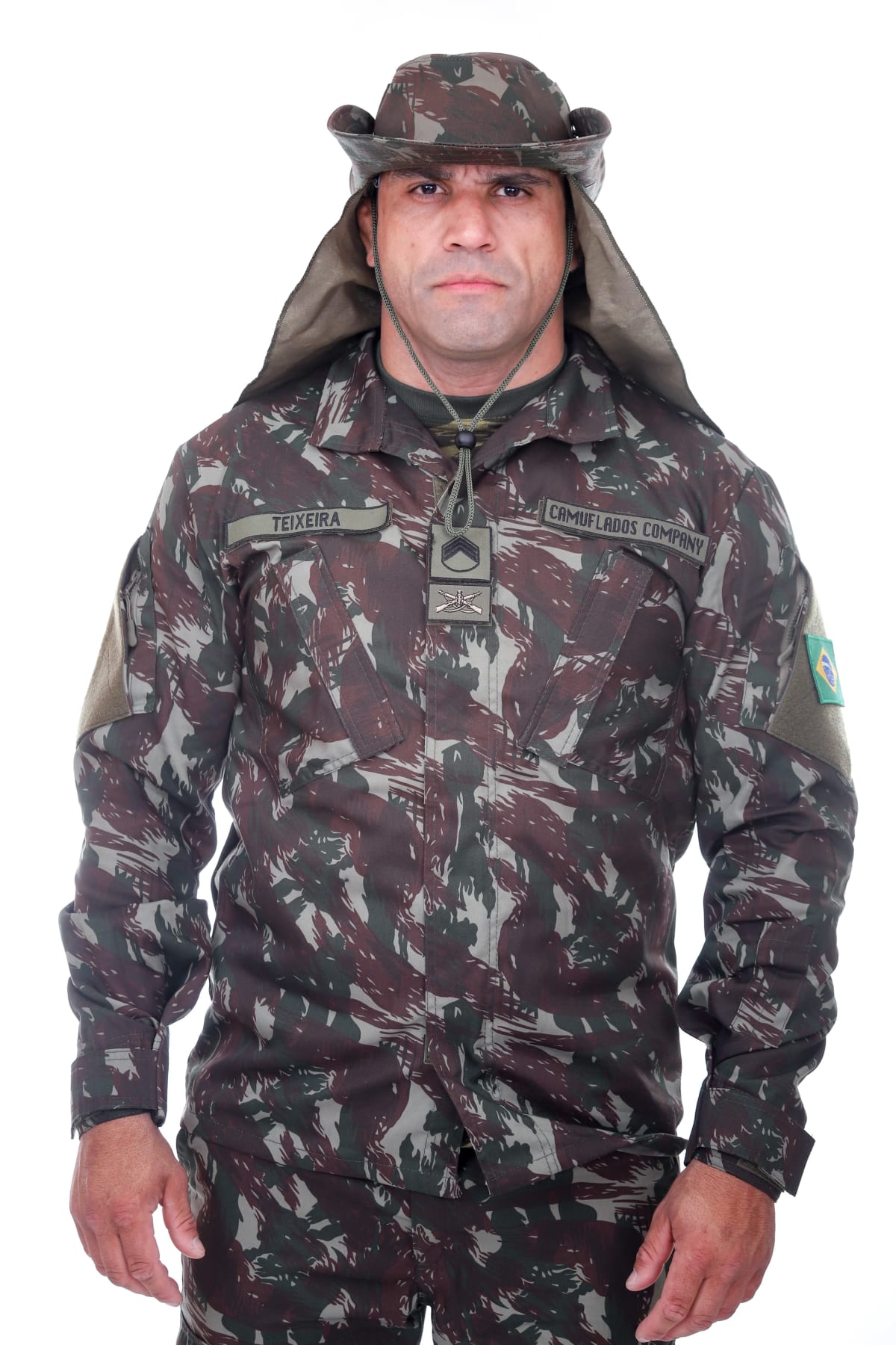 Chapéu Camuflado - Com Saia - Miniatura 4