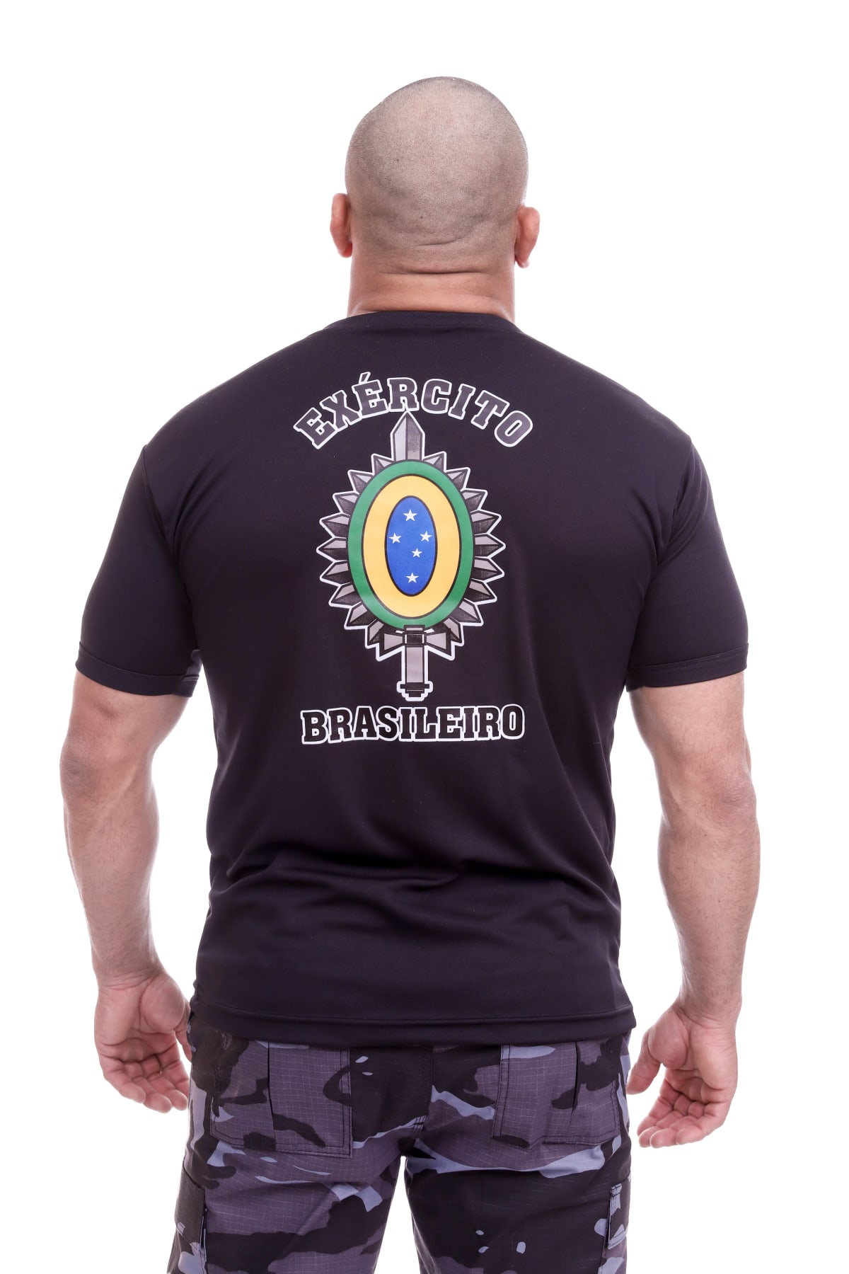 Camiseta Exército Brasileiro Brasão - Preta - Miniatura 3