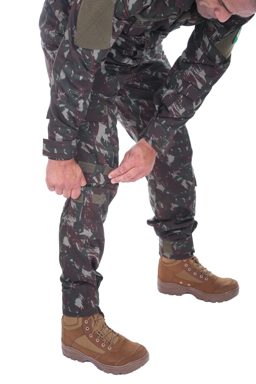 Kit Militar Camuflado - Farda, Camiseta Camuflada Dry Fit e Gorro Pala Mole - Miniatura 3