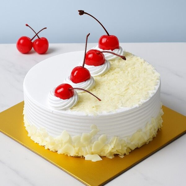 White Forest Cake