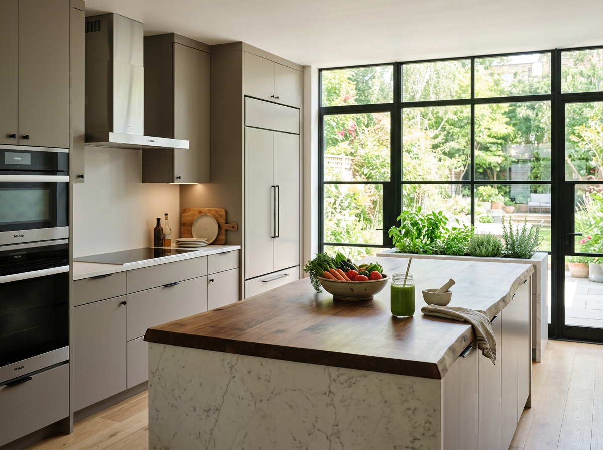 Wellness-focused steam kitchen