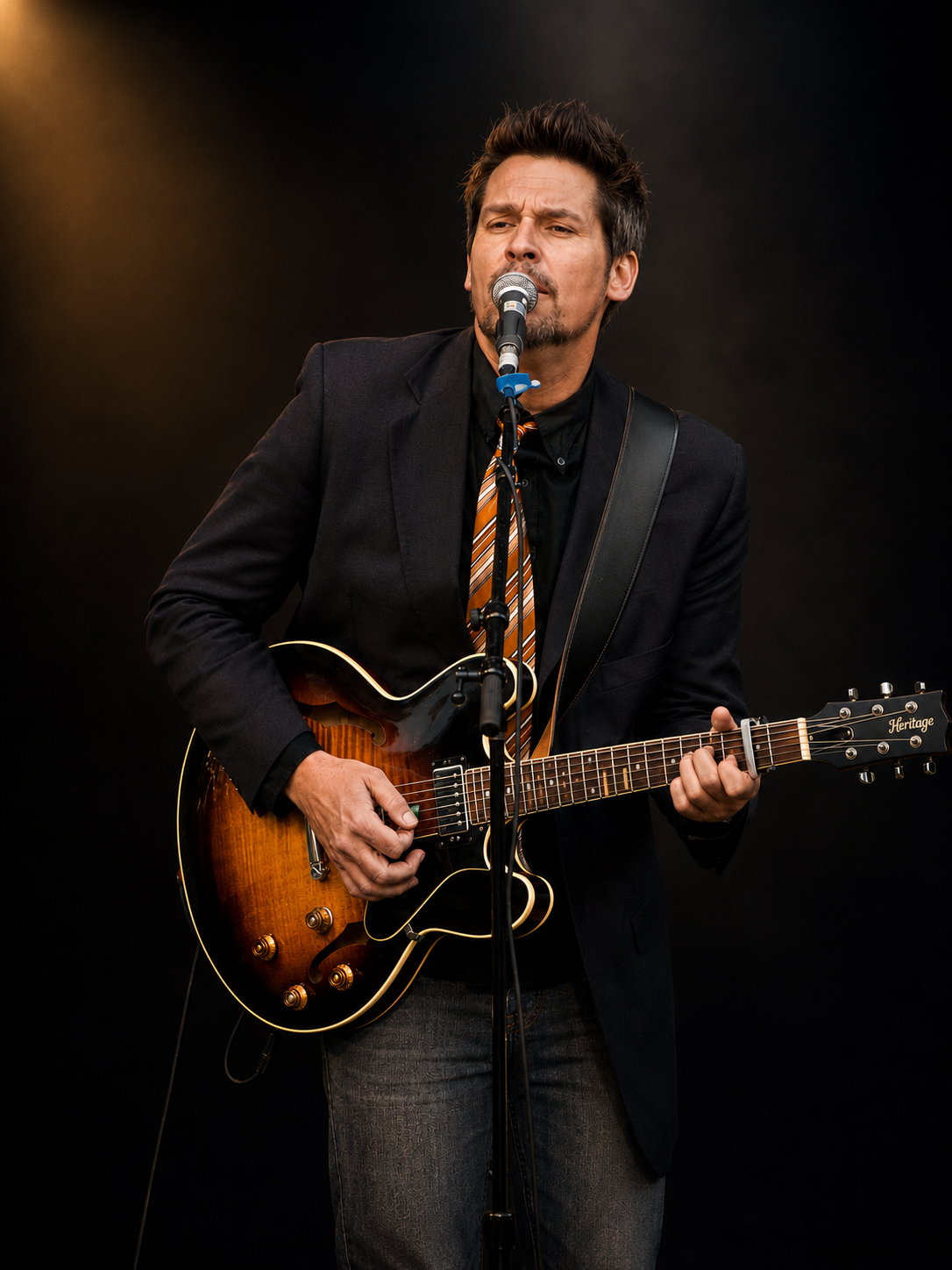 Ted Wallis performing live