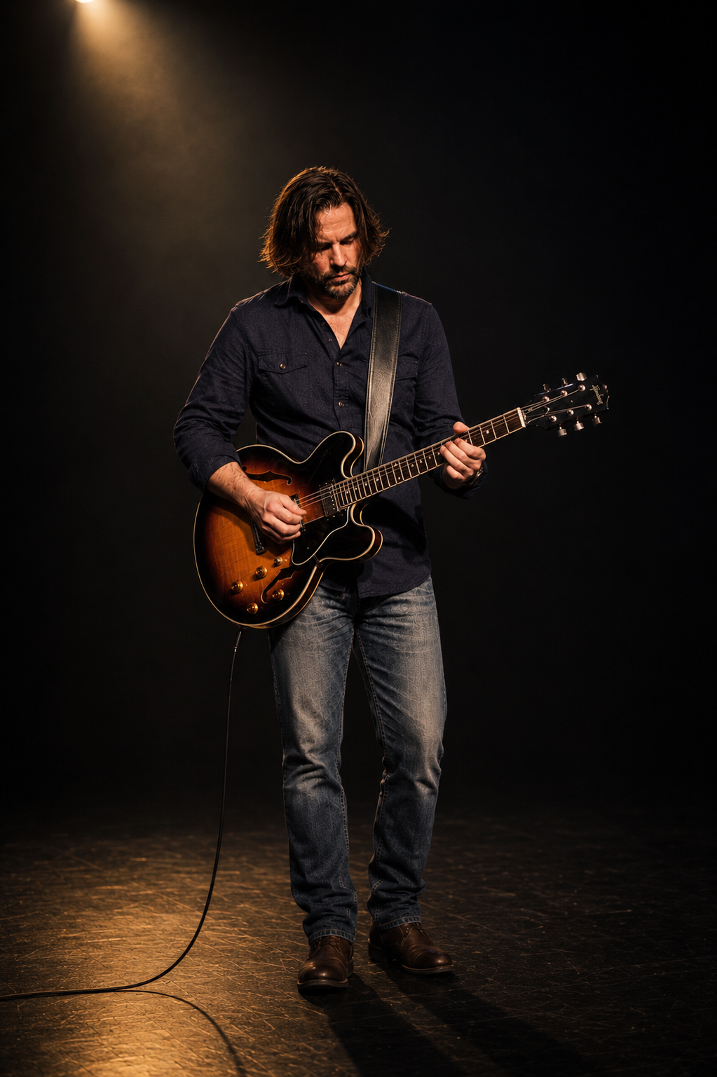 Ted Wallis performing live