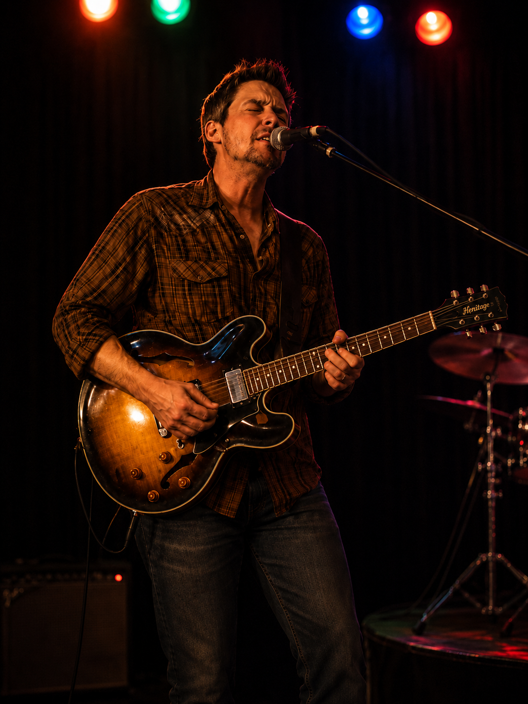 Ted Wallis performing live