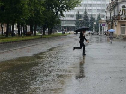 В Северной Осетии объявили штормовое предупреждение в связи с грозой и сильным ветром