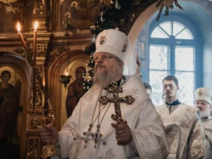 Архиерейская литургия в храме Рождества Пресвятой Богородицы