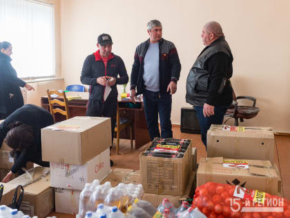 Около 4 тонн гуманитарной помощи отправили из Кадгарона в зону СВО