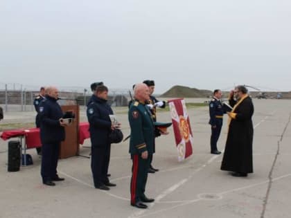 Освящение знамени войсковой части