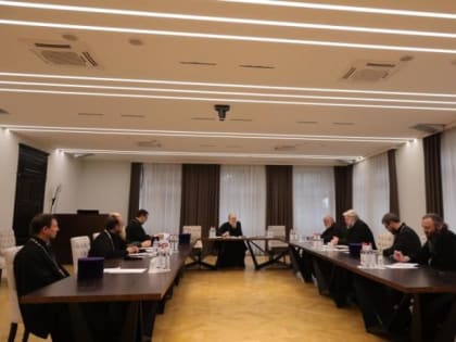 ПОД ПРЕДСЕДАТЕЛЬСТВОМ АРХИЕПИСКОПА ГЕРАСИМА СОСТОЯЛОСЬ ЗАСЕДАНИЕ ЕПАРХИАЛЬНОГО СОВЕТА
