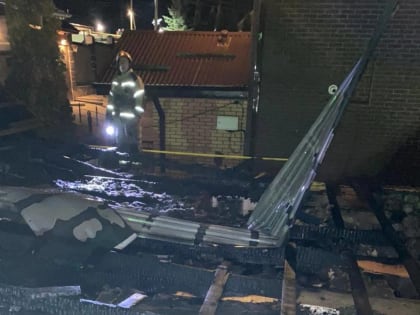 Фиагдонские огнеборцы ликвидировали пожар в частном доме