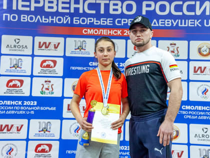 Алина Бароева стала чемпионкой России по вольной борьбе