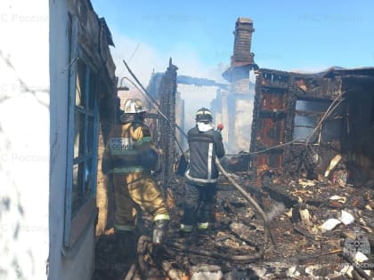 Установлена предварительная причина пожара в «финском» доме в г. Беслан