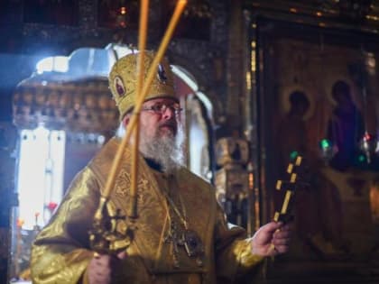 Архиерейская литургия в Троице-Сергиевой Лавре