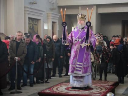 В Неделю Торжества Православия архиепископ Герасим возглавил Литургию в кафедральном соборе