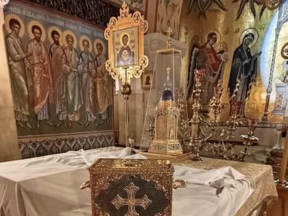 Мощи святителя Иоанна Златоуста доступны для поклонения верующим Осетии