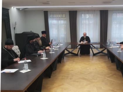 В Управлении Владикавказской епархии состоялось заседание Епархиального совета